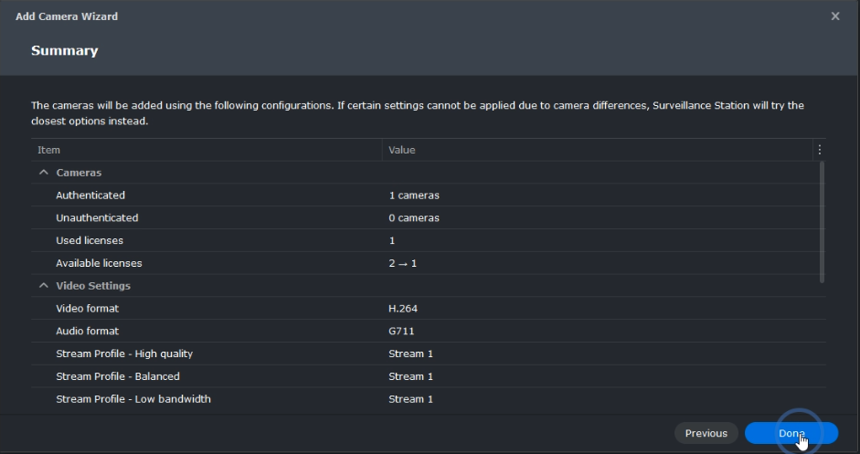 done synology