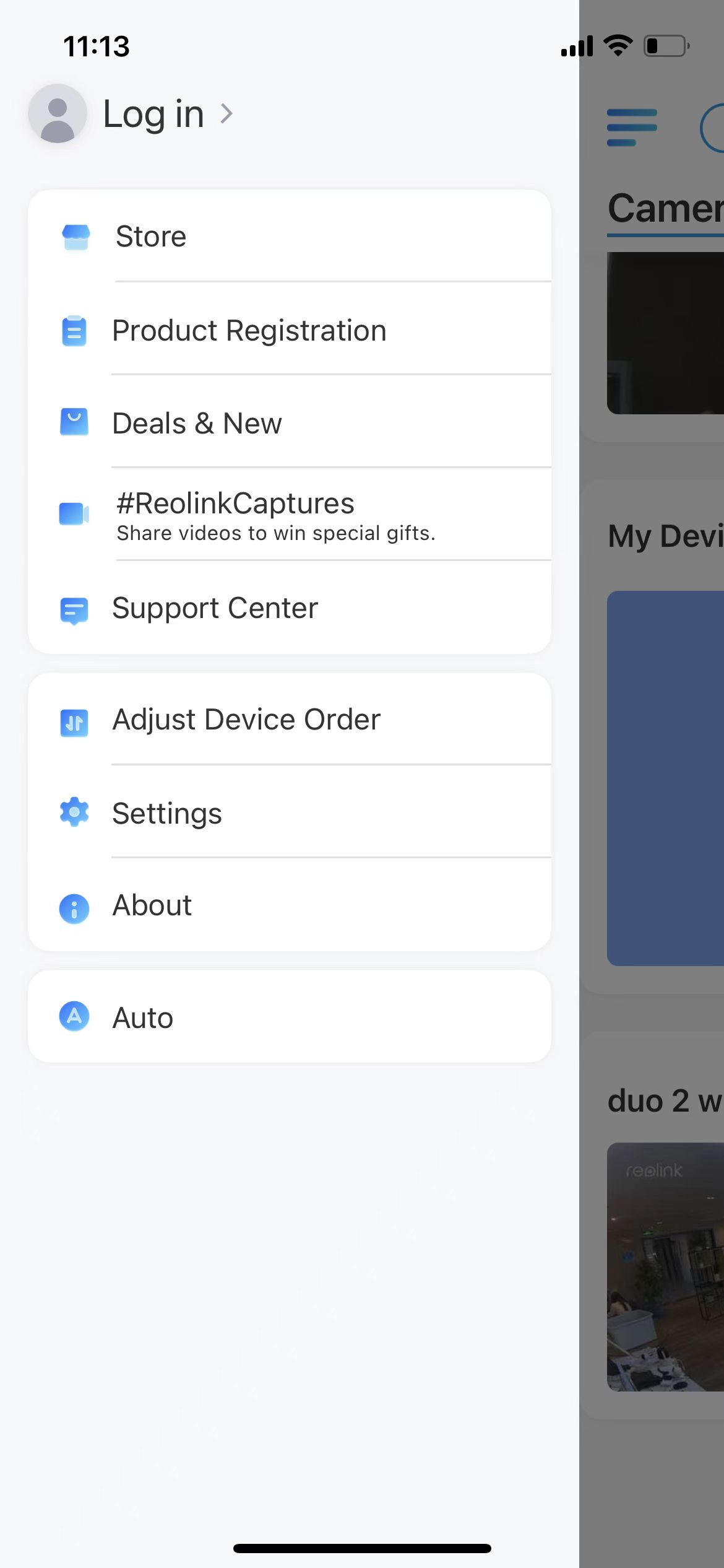 App Settings