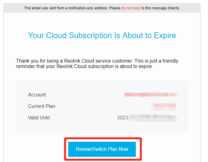 renew email