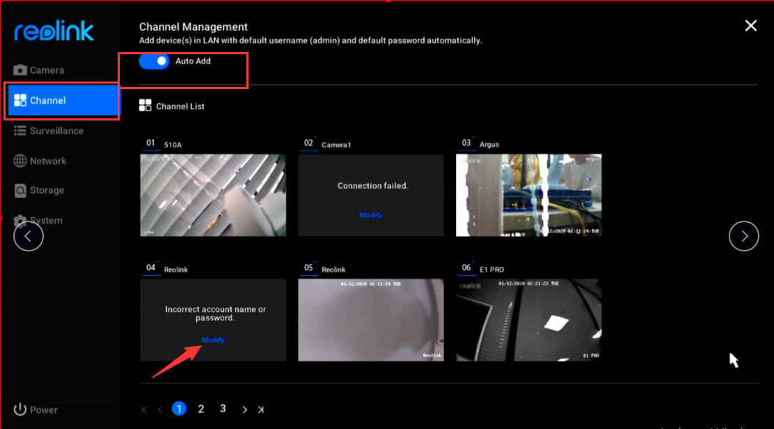 enable auto add