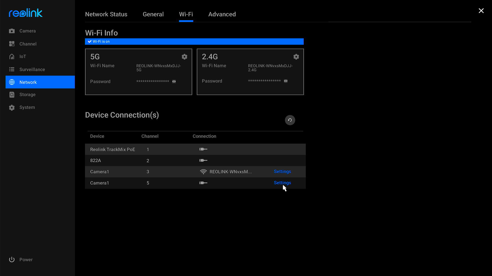 wifi settings