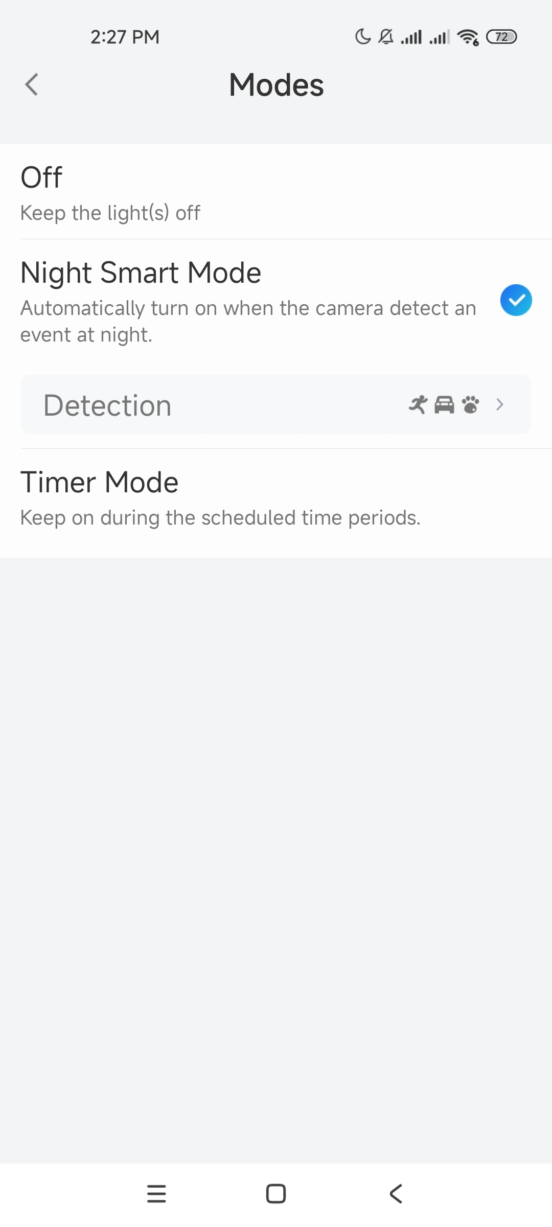 spotlight modes