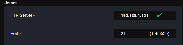 ftp ip address