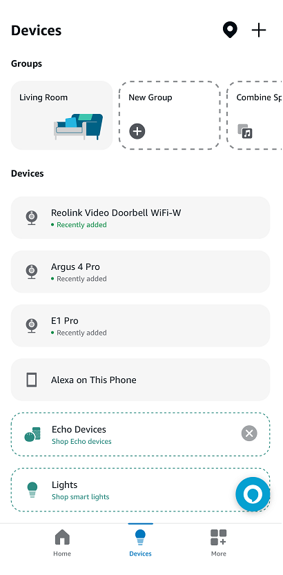devices connected to Alexa