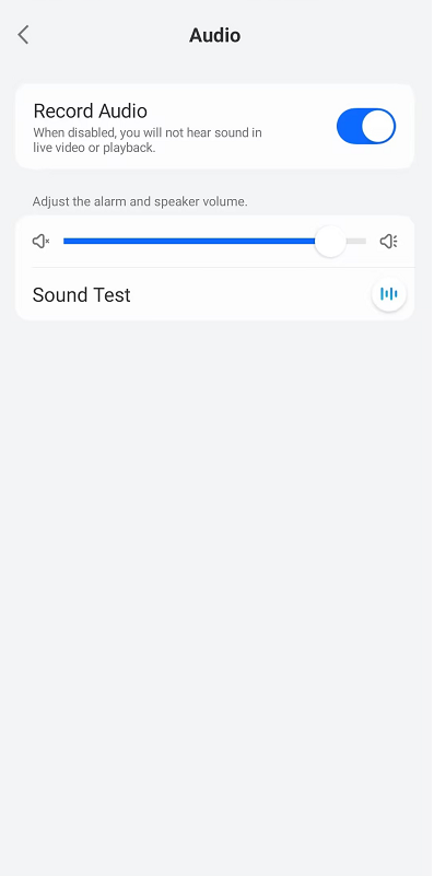 audio volume