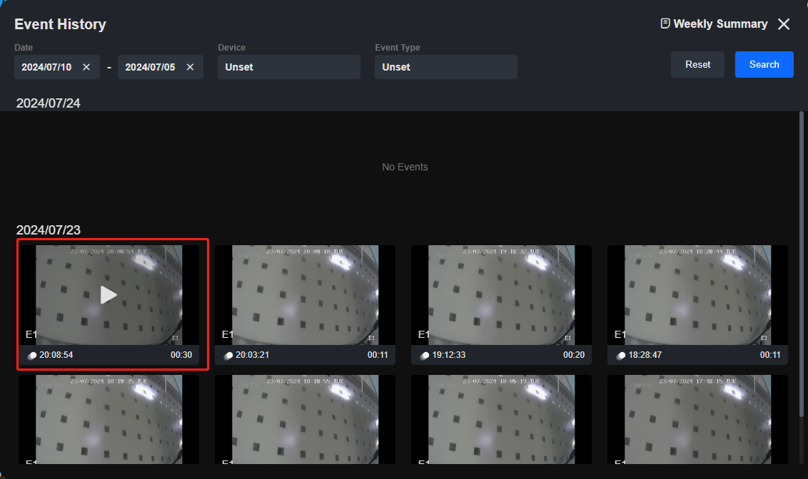 select video client min