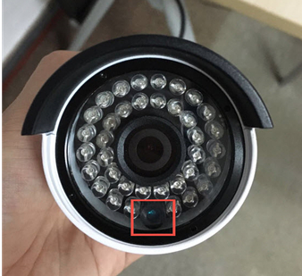 IR lights on bullet cameras