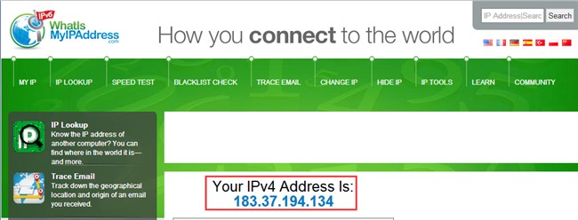 Check My IP Address