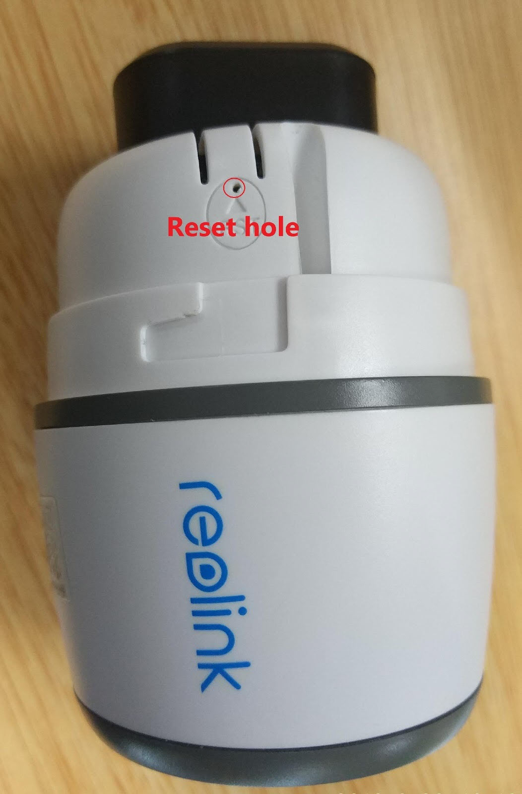 Reset Hole of Reolink Go