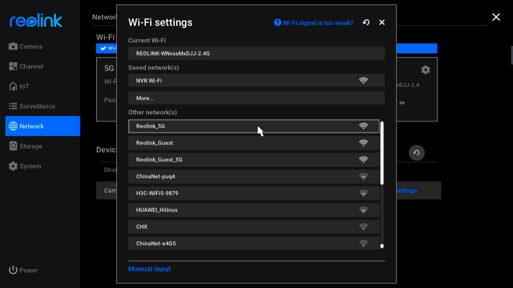 change other wifi