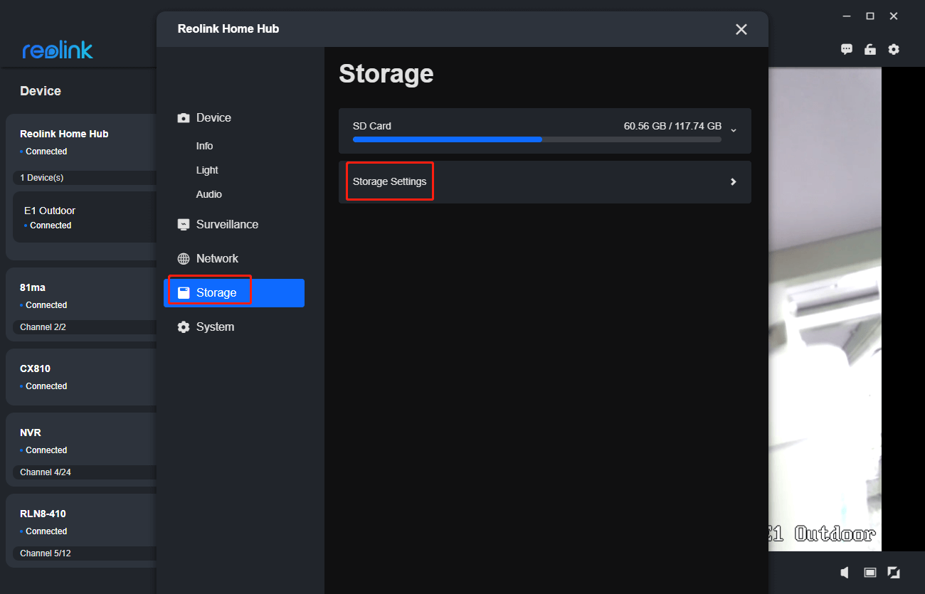 storage client