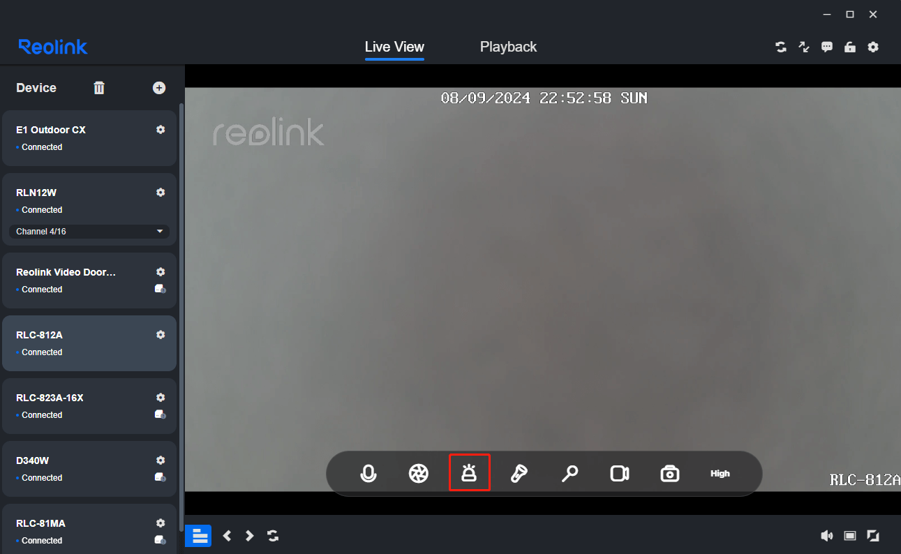 Live View image