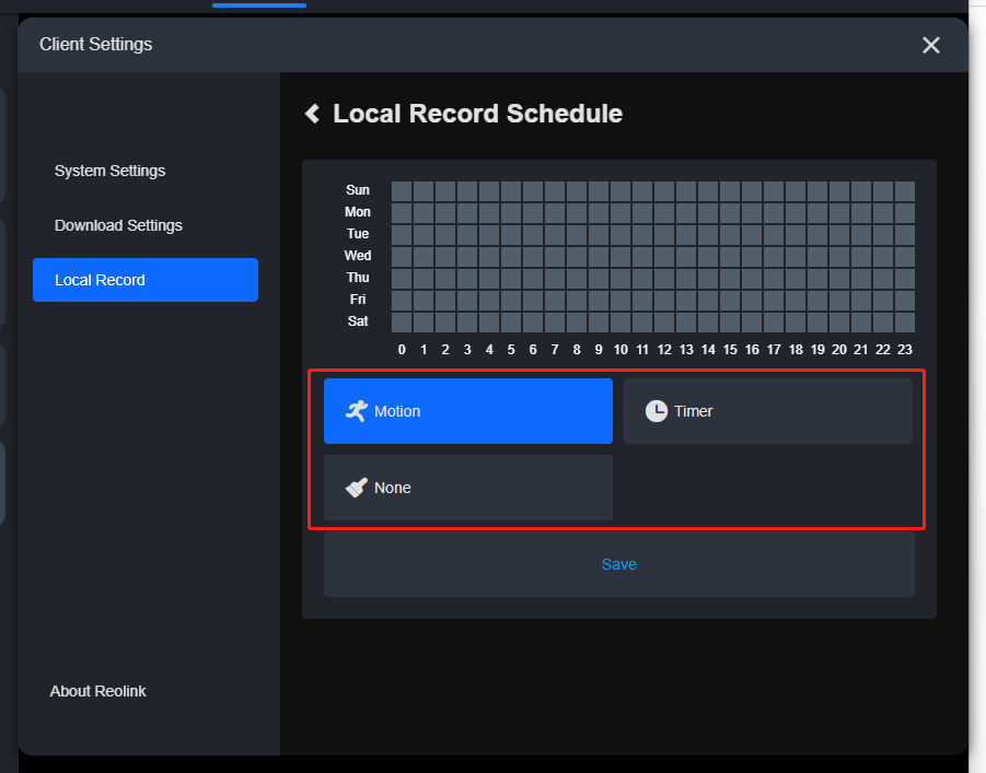 record type