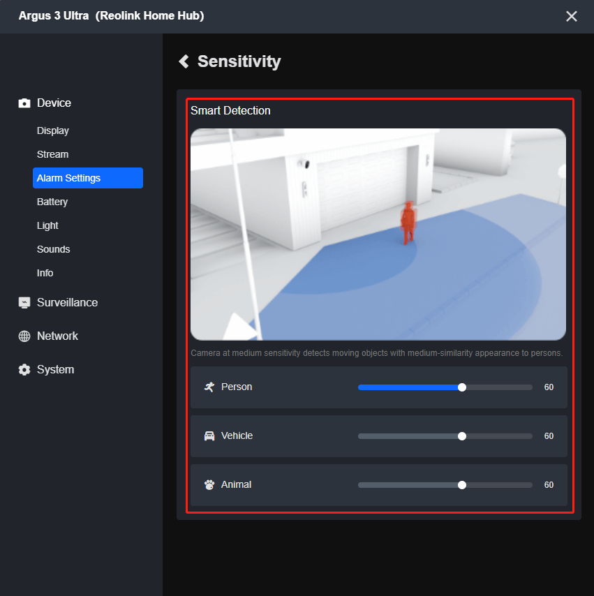 smart detection