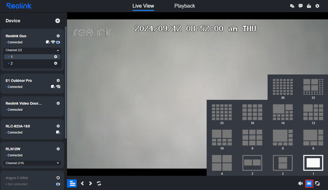 switch to multiple screens
