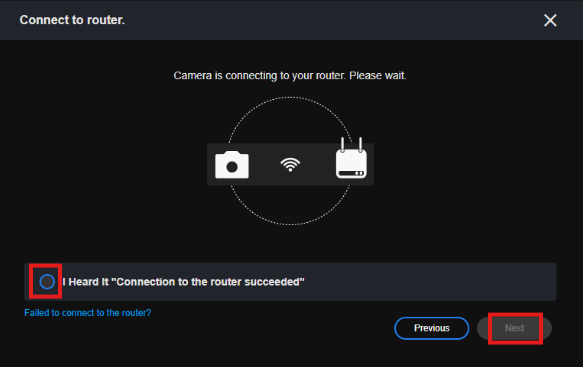 conect to router