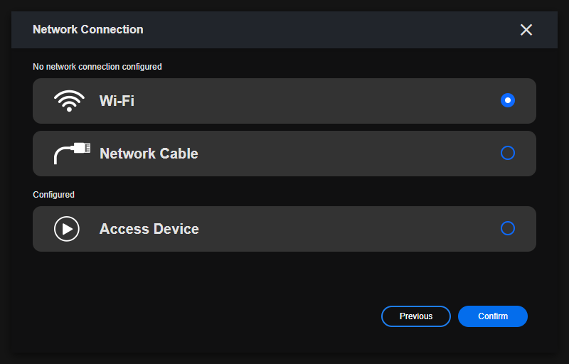 network connection