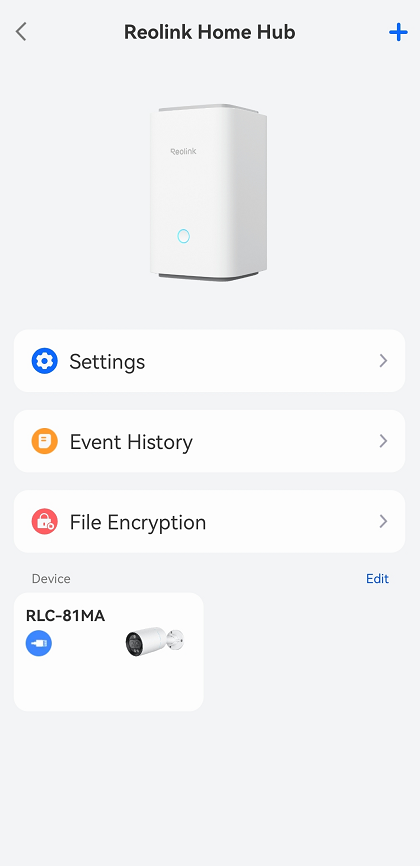 the settings button