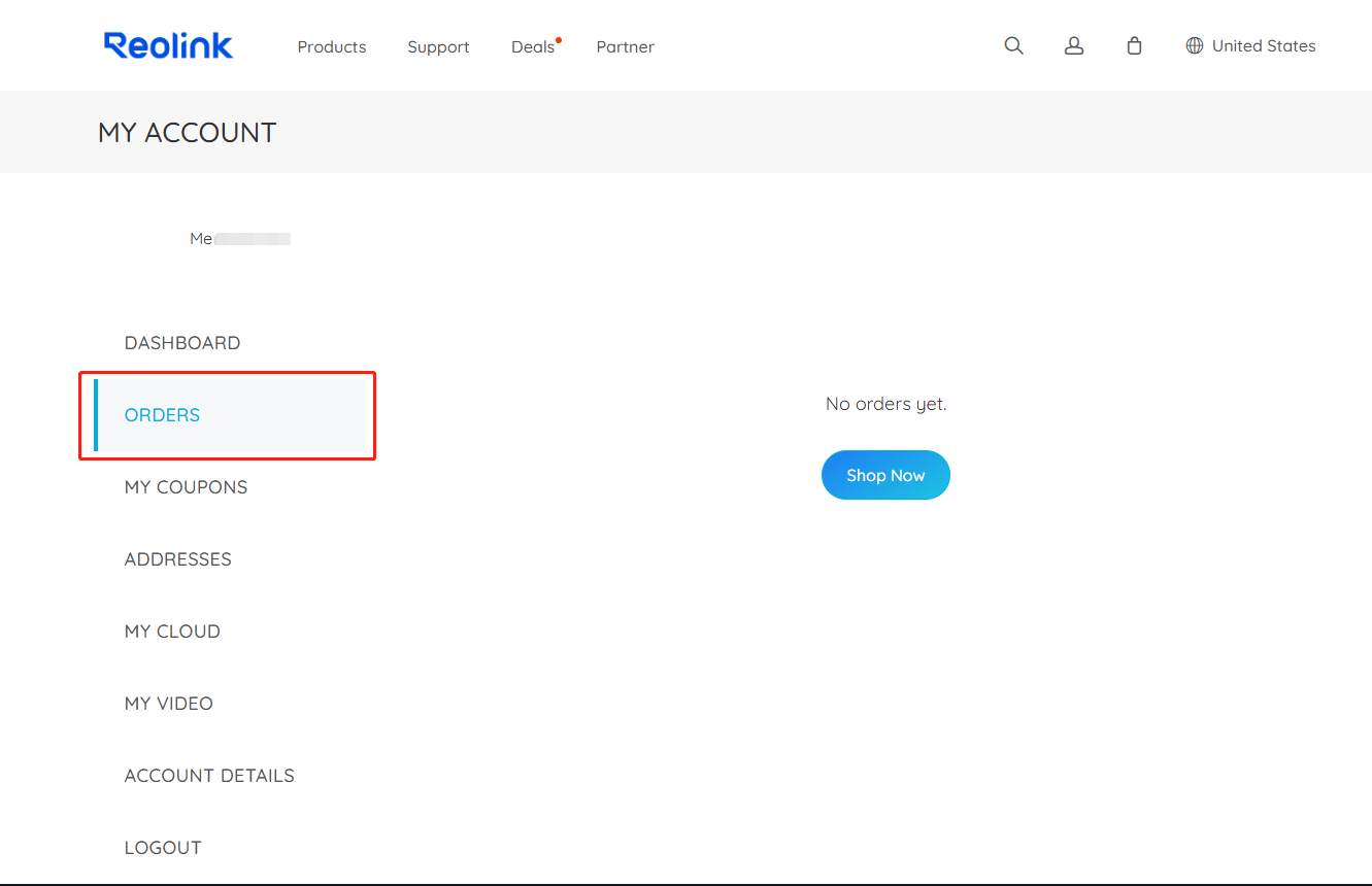 orders web
