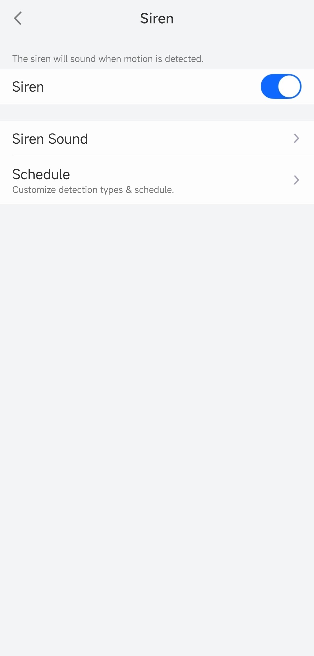 app siren schedule