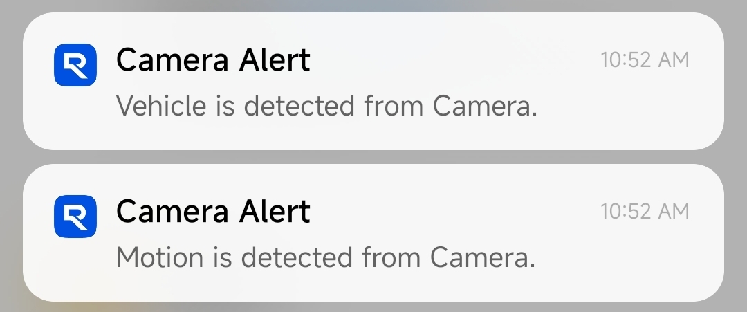 alert notification