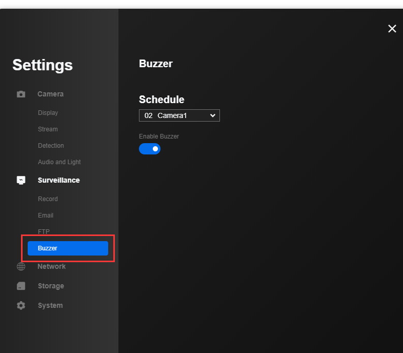 buzzer new client