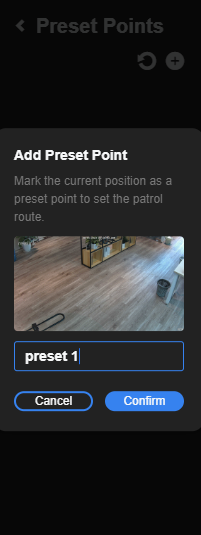 name the preset