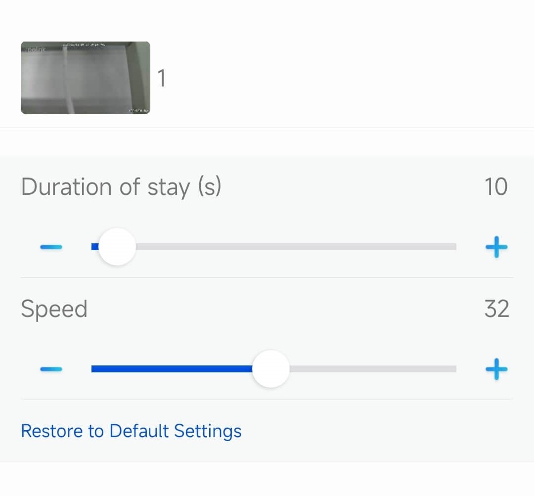 edit patrol speed and duration