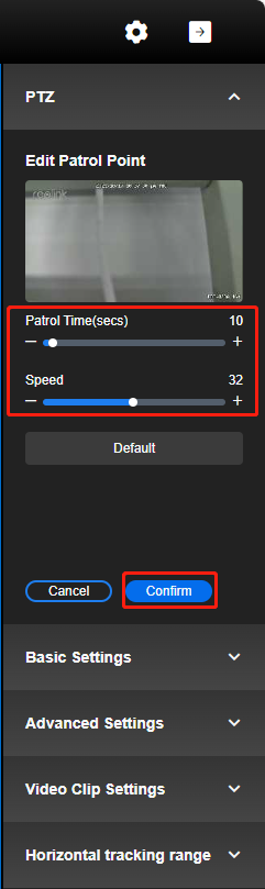 EDIT PATROL SPEED