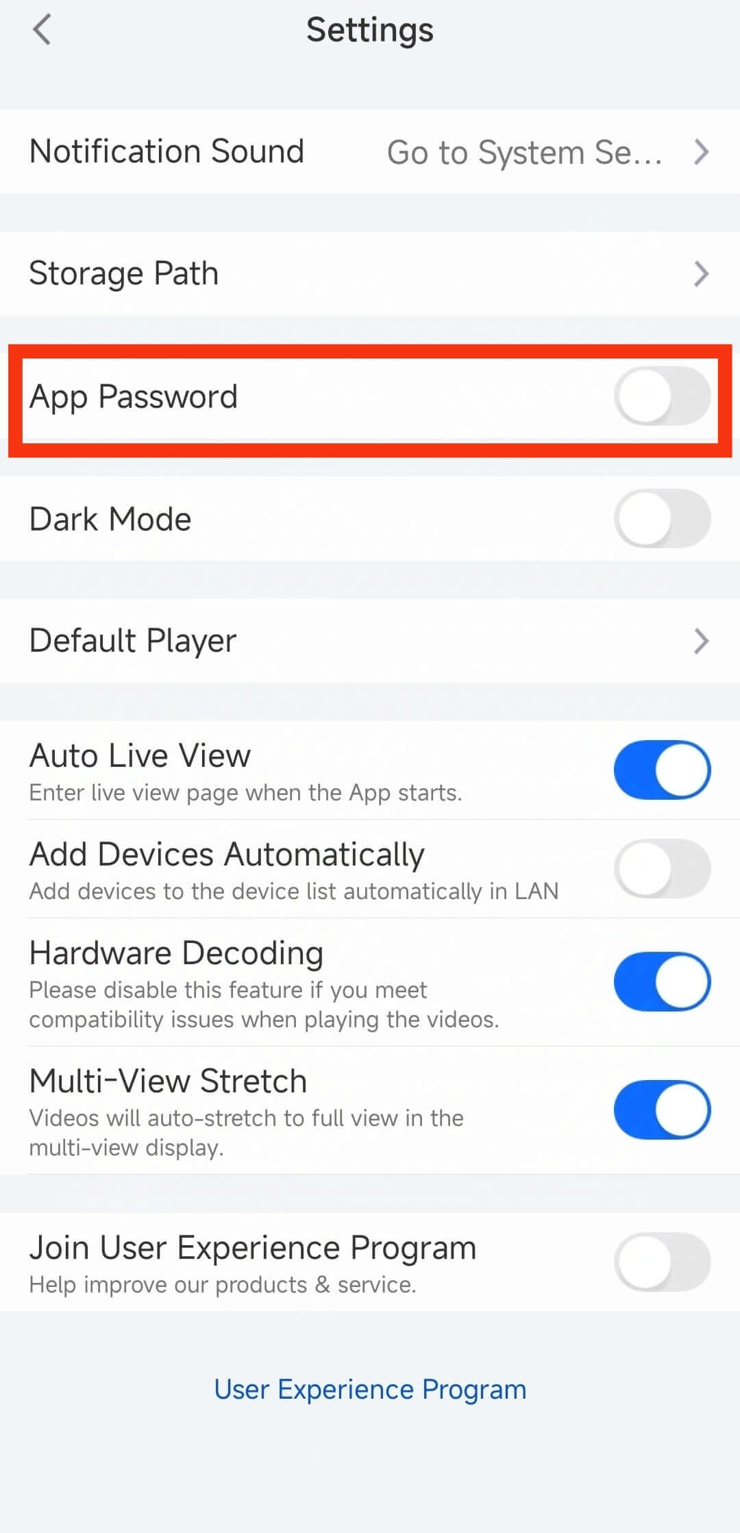 app password