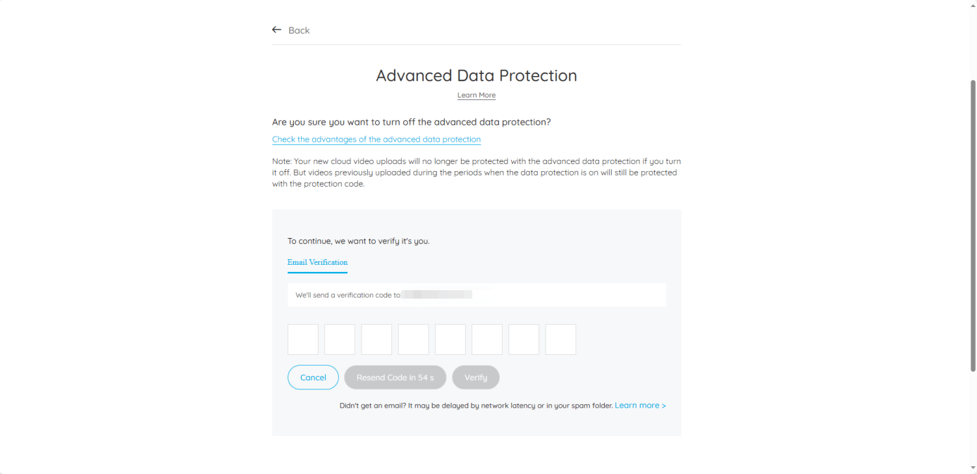 verify email address