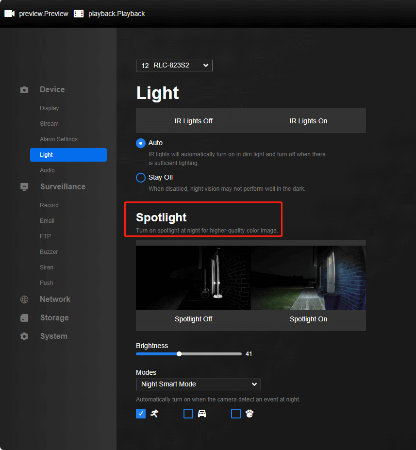 spotlight web