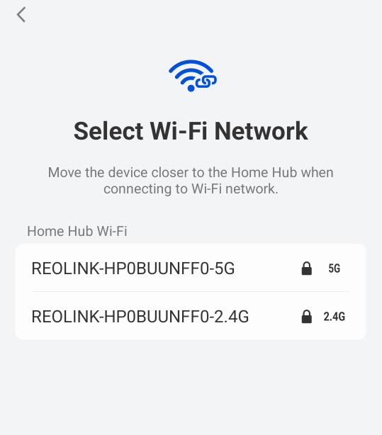 select wifi network