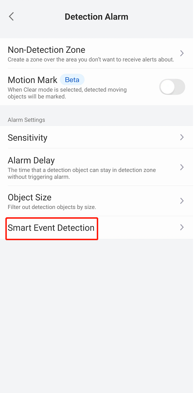 smart event detection