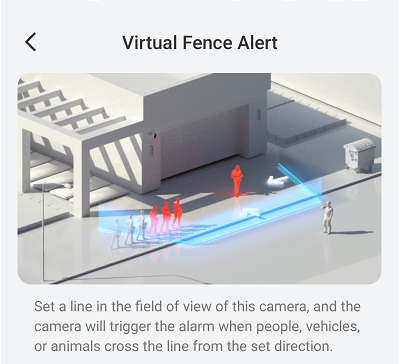 virtual fence alert