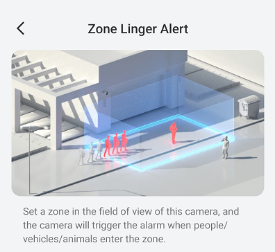 zone linger alert