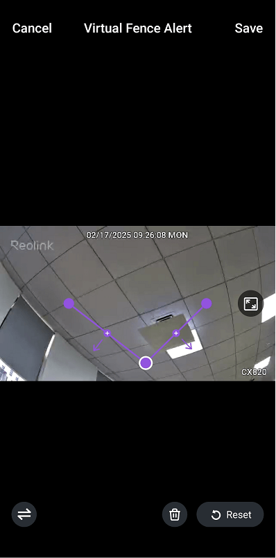 change direction and add point