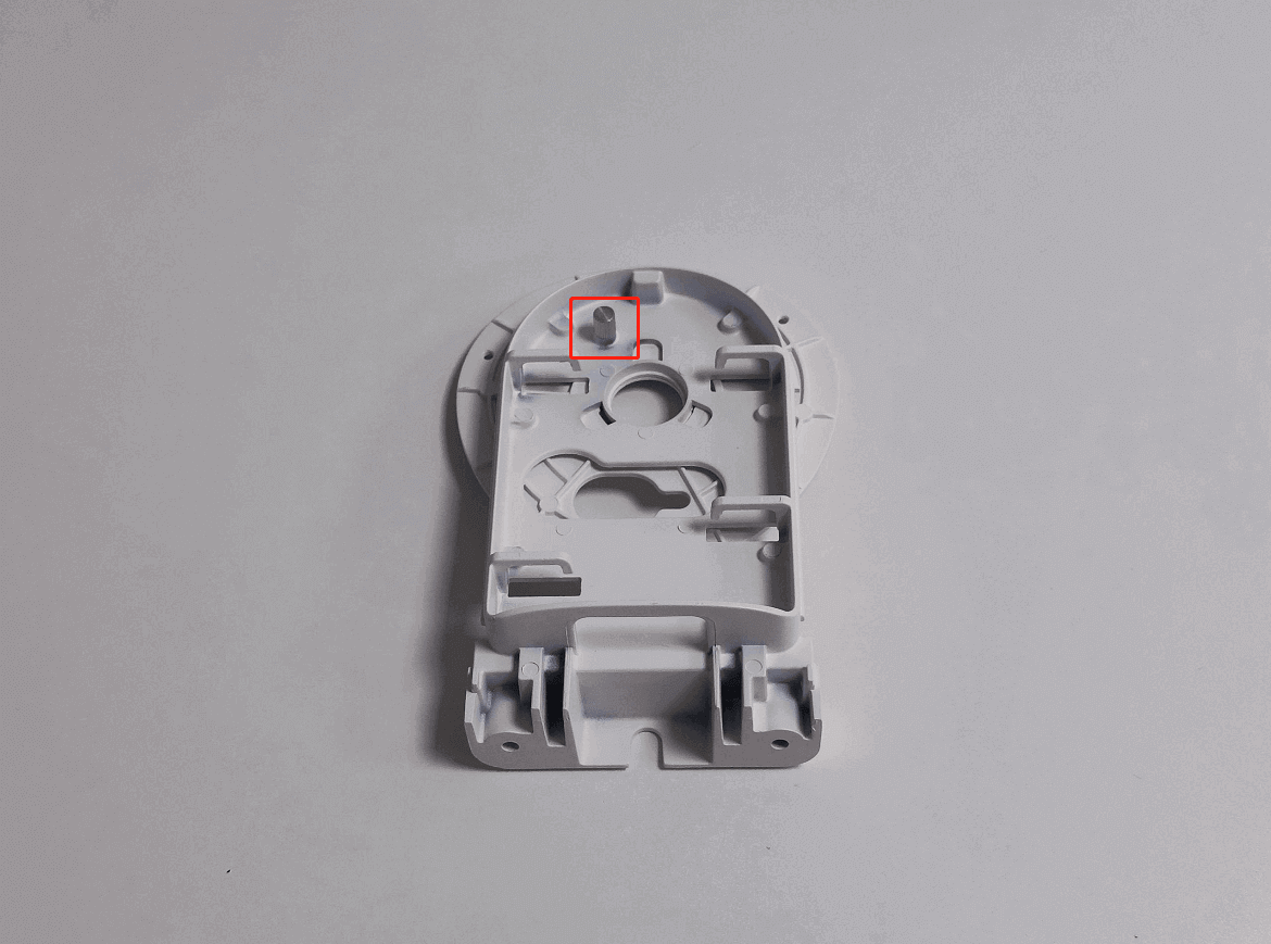 tighten the screw at the back