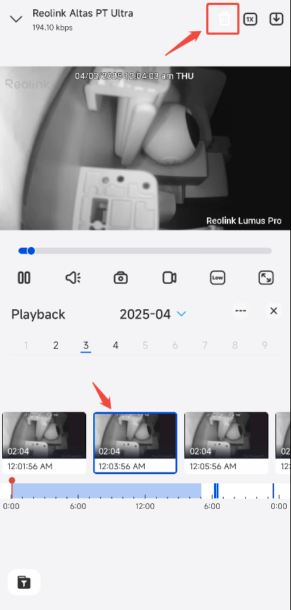 playback page