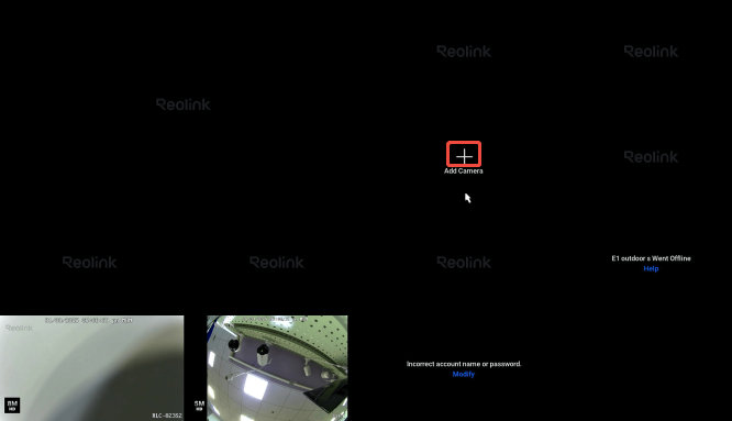 add camera(live view)