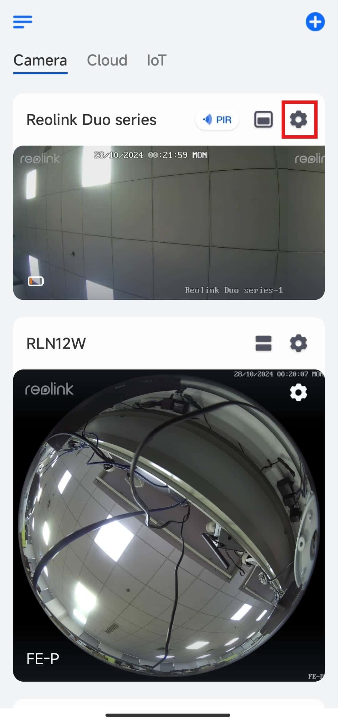 enter duo settings