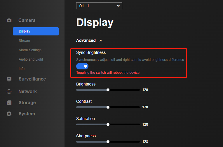 sync brightness for duo wifi
