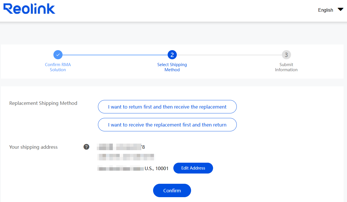 Shipment Method