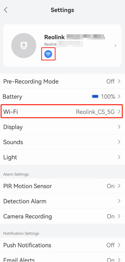 check wi-fi connection