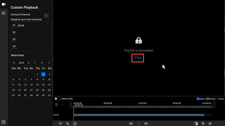 file is encrypted