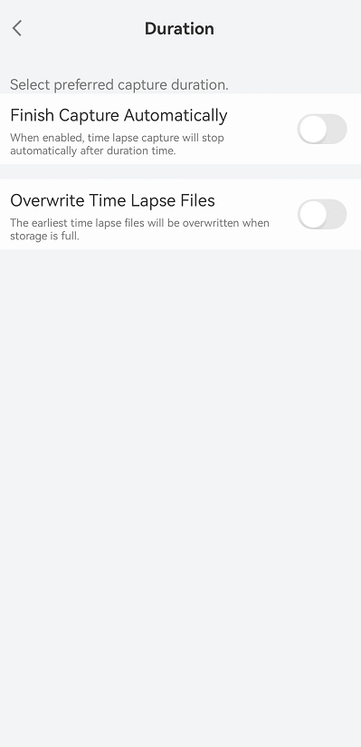 Overwrite Time Lapse Files