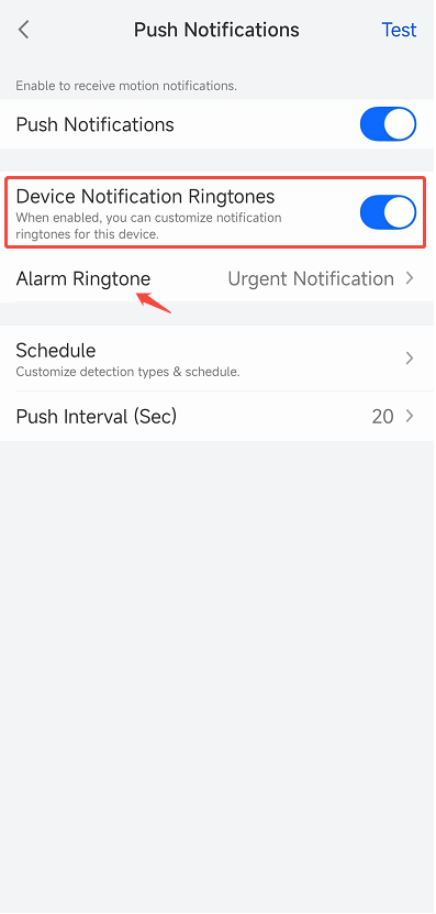device notificaitons ringtones