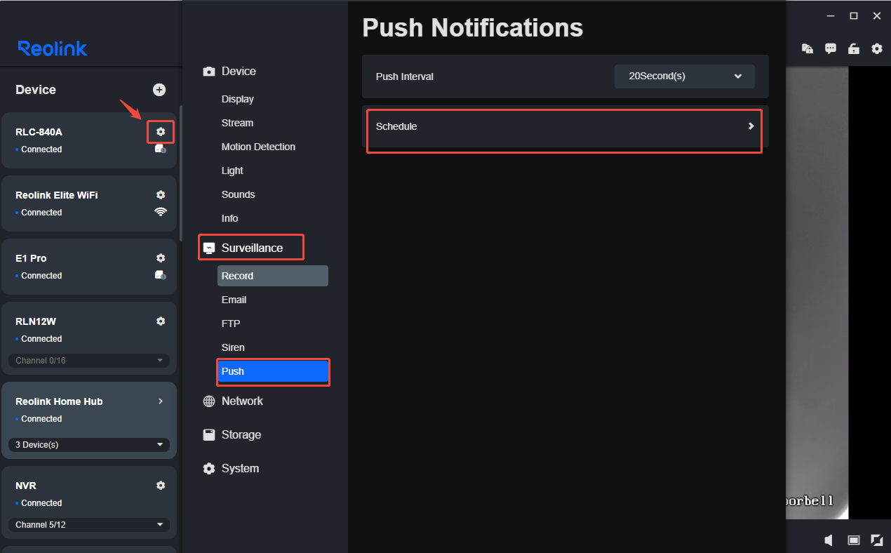 push client