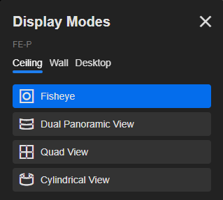 FEP ceiling