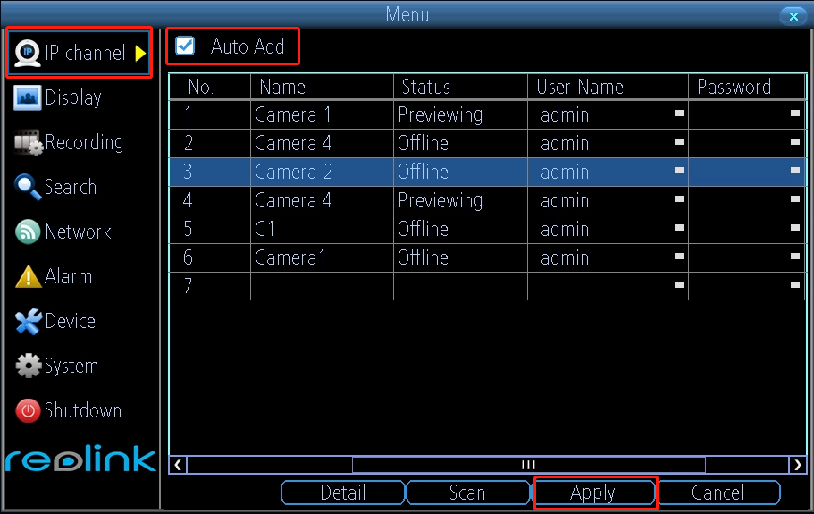 auto add